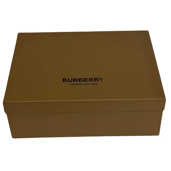 SOLD NWT BURBERRY Embellished wedge leather loafers 38.5 - Picture 7 of 13